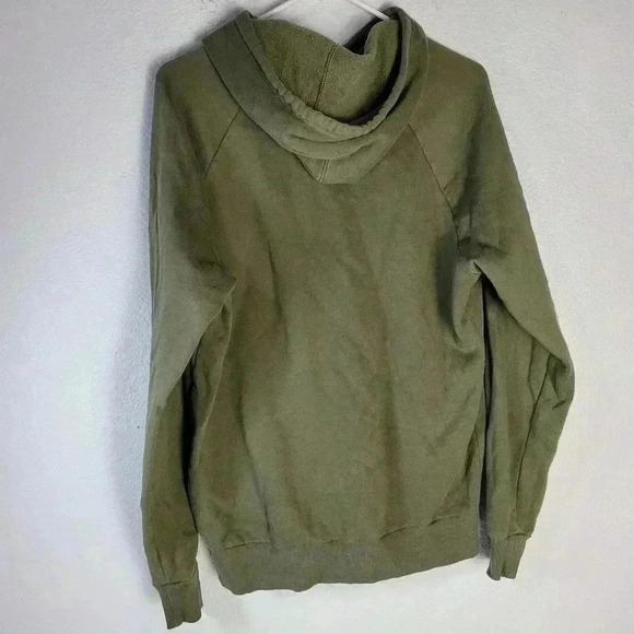 Under Armour Sweatshirt Hoodie Loose Cold Gear Men’s Medium Green Camo Hunting - Picture 2 of 6